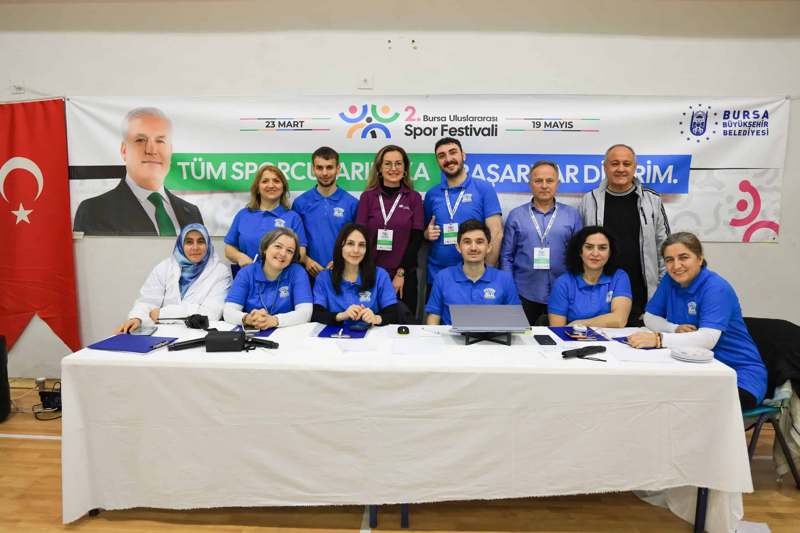 Bursa Uluslararası Spor Festivali İle 18 Branşta Spor Heyecanı Şehrin Her Noktasında Sürüyor