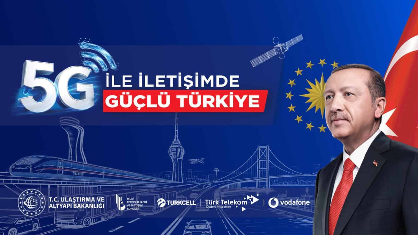 Türkiye'de 5G Teknolojisi İçin Resmi Geçiş Töreni Yarın Külliye'de Gerçekleşecek
